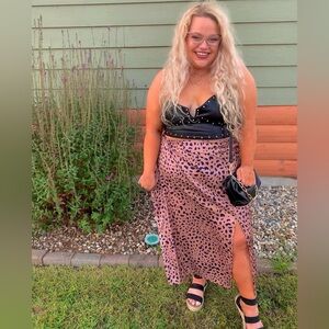 Nasty Gal Leopard print skirt